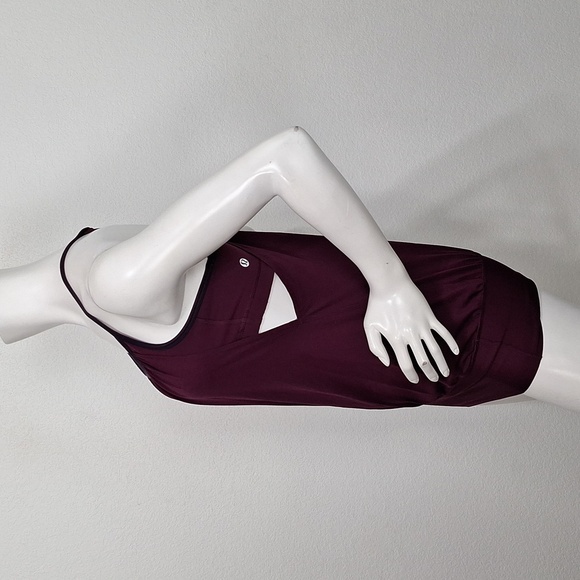 Lululemon Athleisure Workout Yoga Gym Built-In Bra Racerback Tank Top Size 6 - Picture 7 of 11